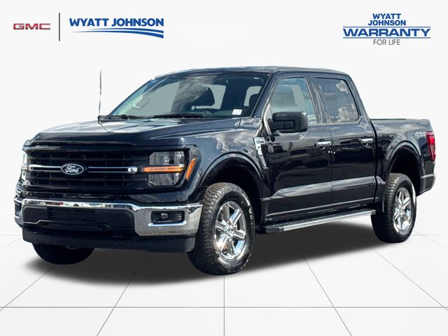 Black Metallic 2025 Ford F-150 Pickup Truck Four-Wheel Drive Automatic
