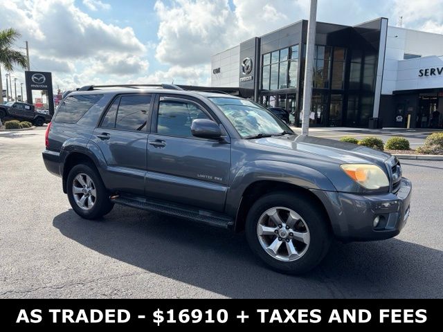 Galactic Gray 2008 Toyota 4Runner Limited V8 4WD SUV / Crossover All-Wheel Drive 5-Speed Automatic Overdrive