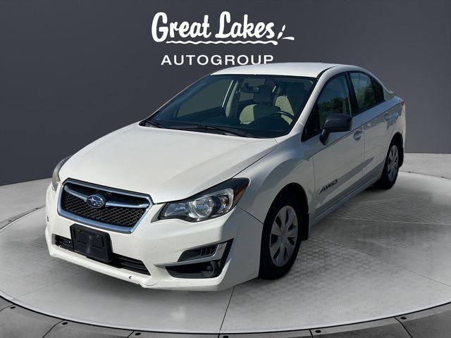 Crystal White Pearl 2015 Subaru Impreza 2.0i Sedan All-Wheel Drive Continuously Variable Transmission