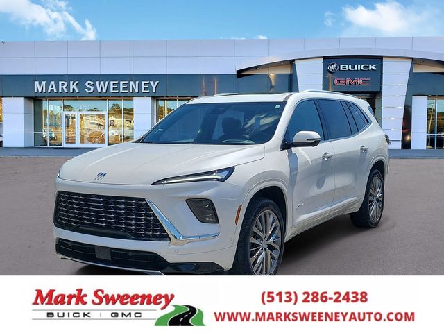 White Frost Tricoat 2025 Buick Enclave SUV / Crossover Four-Wheel Drive 8-Speed Automatic