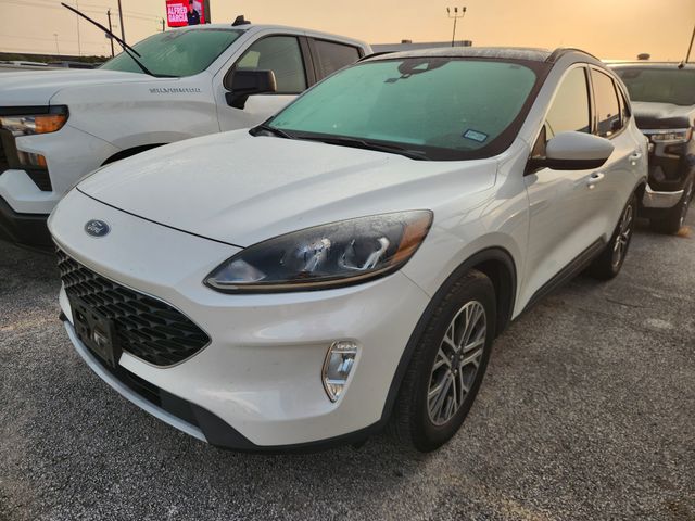2020 Ford Escape SEL White at DeMontrond Ford