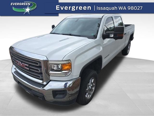 Summit White 2015 GMC Sierra 2500HD Pickup Truck Four-Wheel Drive 6-Speed Automatic