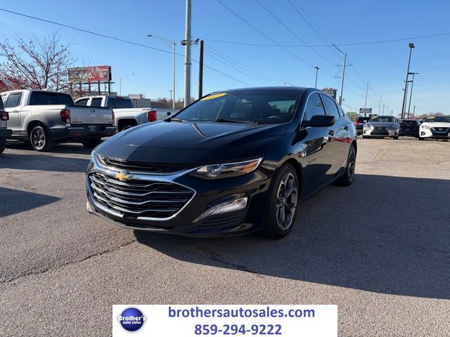 Mosaic Black Metallic 2021 Chevrolet Malibu Sedan Front-Wheel Drive Continuously Variable Transmission