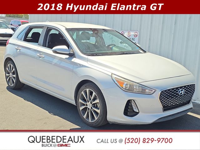 Silver 2018 Hyundai Elantra GT FWD Hatchback Front-Wheel Drive 6-Speed Automatic