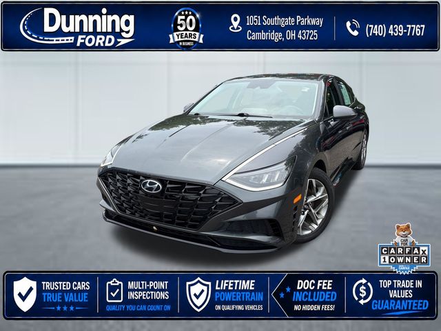 Portofino Gray 2020 Hyundai Sonata Sedan Front-Wheel Drive 8-Speed Automatic Overdrive
