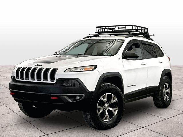 2015 Jeep Cherokee Trailhawk White at Rochrich Mazda