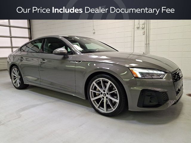 District Green Metallic 2025 Audi A5 Sportback Sedan All-Wheel Drive 7-Speed Automatic