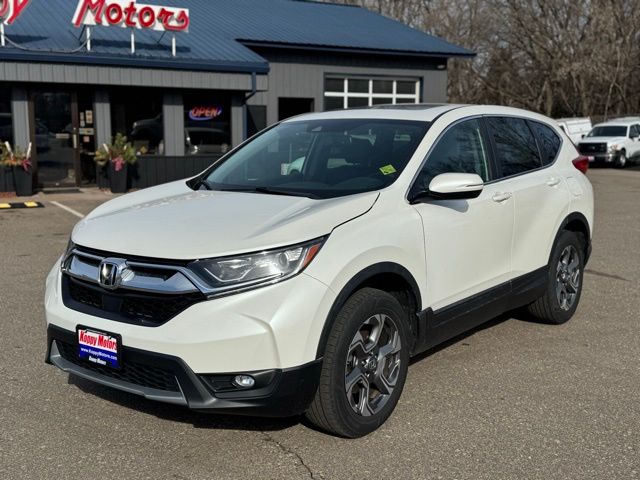 White Diamond Pearl 2017 Honda CR-V EX-L AWD SUV / Crossover All-Wheel Drive Continuously Variable Transmission