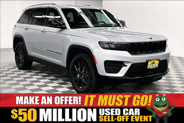 Silver Zynith 2024 Jeep Grand Cherokee SUV / Crossover Four-Wheel Drive 8-Speed Automatic