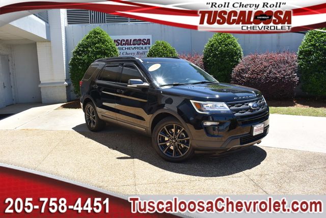 Shadow Black 2018 Ford Explorer SUV / Crossover Front-Wheel Drive 6-Speed Automatic