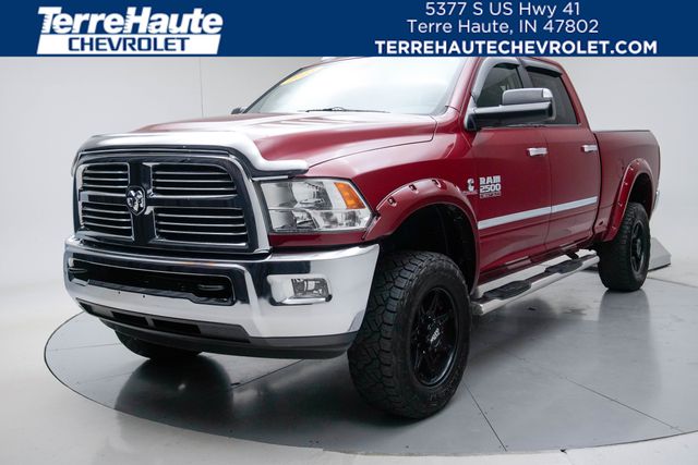 Deep Cherry Red Crystal Pearlcoat 2013 RAM 2500 Big Horn Crew Cab 4WD Pickup Truck Four-Wheel Drive 6-Speed Automatic