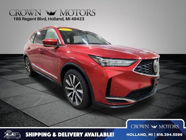 Performance Red Pearl 2025 Acura MDX SH-AWD with Technology Package SUV / Crossover All-Wheel Drive Automatic