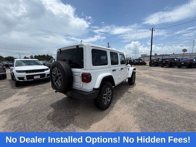 2025 Jeep Wrangler Sahara White at Bayway Chrysler Dodge Jeep Ram