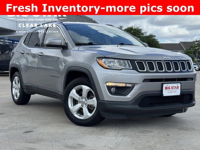 2020 Jeep Compass Latitude Silver at Texan Dodge Chrysler Jeep Ram