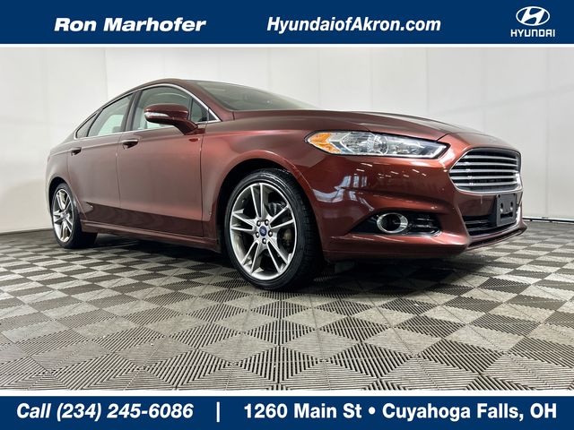 Bronze 2015 Ford Fusion Sedan Front-Wheel Drive Automatic