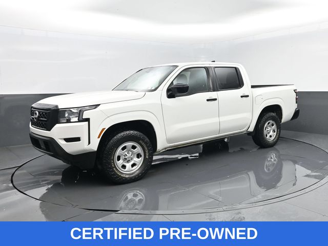 Glacier White 2024 Nissan Frontier Pickup Truck Four-Wheel Drive 9-Speed Automatic Overdrive