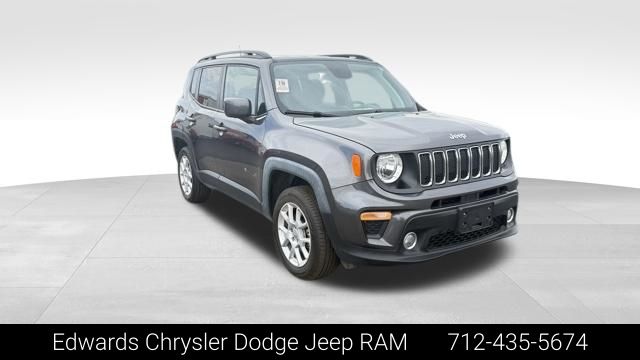 Gray (Granite Crystal Metallic Clearcoat) 2020 Jeep Renegade Latitude 4WD SUV / Crossover Four-Wheel Drive 9-Speed Automatic