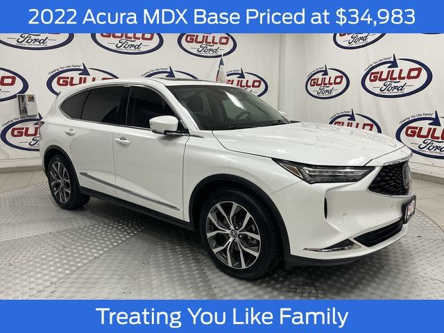 Platinum White Pearl 2022 Acura MDX SUV / Crossover All-Wheel Drive Automatic