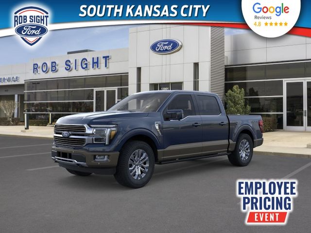 Antimatter Blue Metallic 2026 Ford F-150 King Ranch SuperCrew 4WD Pickup Truck Four-Wheel Drive Automatic
