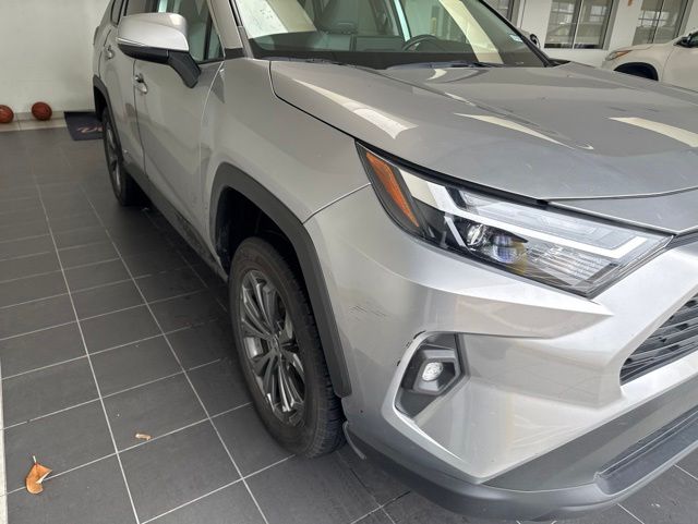 2023 Toyota RAV4 Hybrid XLE Premium Silver at North Houston Mitsubishi