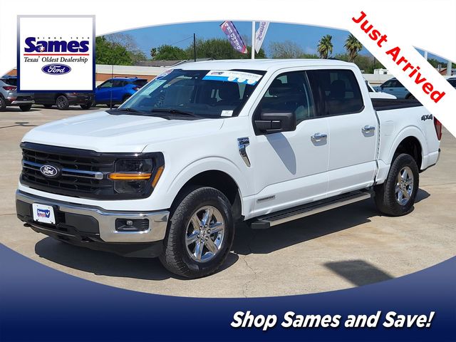 Oxford White 2025 Ford F-150 XLT SuperCrew 4WD Pickup Truck Four-Wheel Drive Automatic