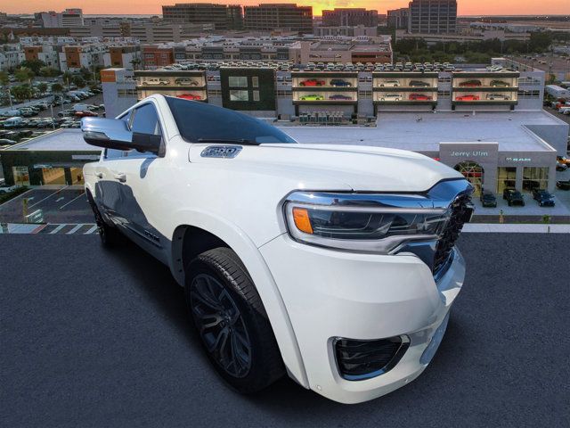 Bright White Clearcoat 2025 RAM 1500 Tungsten Crew Cab 4WD Pickup Truck Four-Wheel Drive 8-Speed Automatic