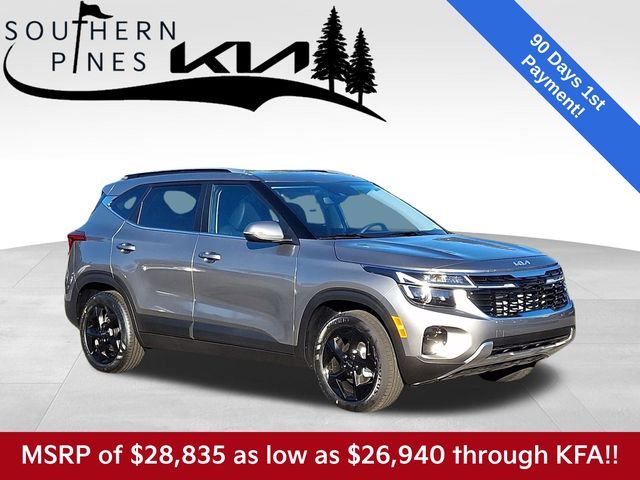 Steel Gray 2026 Kia Seltos EX FWD SUV / Crossover Front-Wheel Drive Continuously Variable Transmission