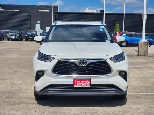 2021 Toyota Highlander Limited White at Don McGill Toyota