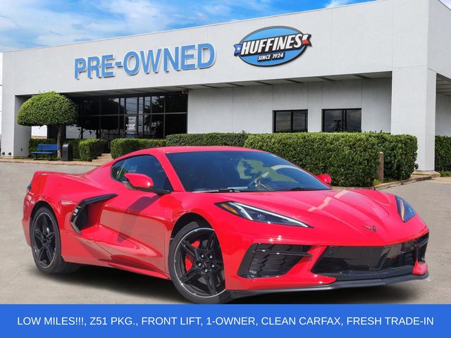 Torch Red 2023 Chevrolet Corvette Coupe Rear-Wheel Drive 8-Speed Dual Clutch