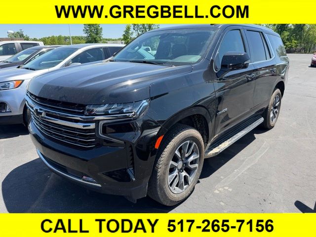 Black 2021 Chevrolet Tahoe LT 4WD SUV / Crossover Four-Wheel Drive