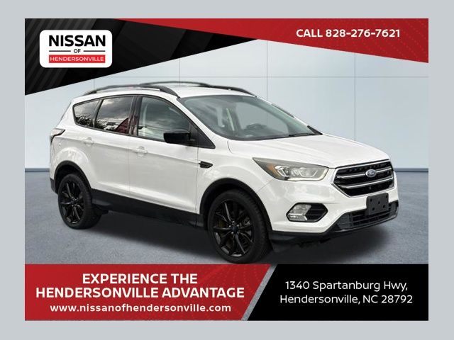 White Platinum Metallic Tri-Coat 2017 Ford Escape SUV / Crossover All-Wheel Drive 6-Speed Automatic