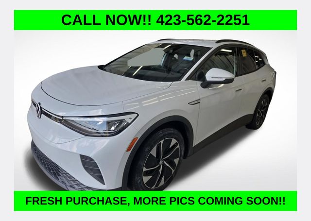 Glacier White 2021 Volkswagen ID.4 Pro RWD SUV / Crossover Rear-Wheel Drive Automatic