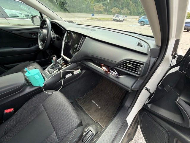 2024 Subaru Outback Premium White at Phil Fitts Ford