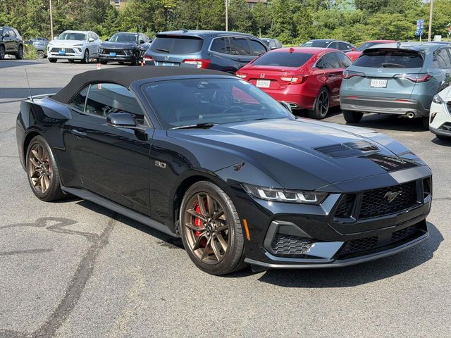 Shadow Black 2024 Ford Mustang Convertible Rear-Wheel Drive Automatic