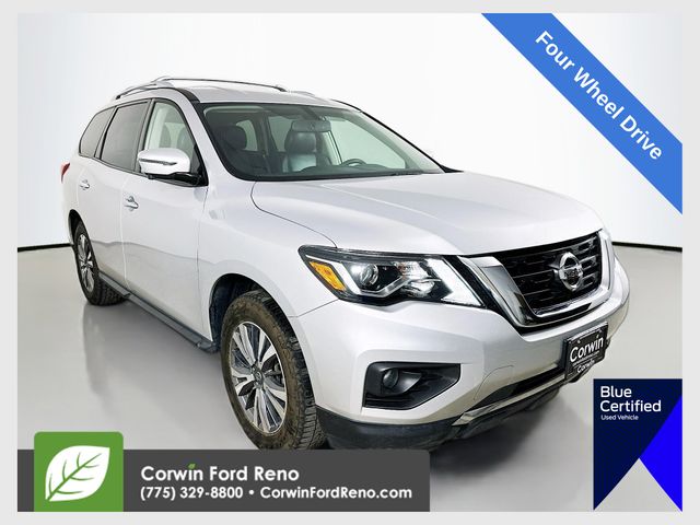 Brilliant Silver Metallic 2019 Nissan Pathfinder SL 4WD SUV / Crossover Four-Wheel Drive Continuously Variable Transmission