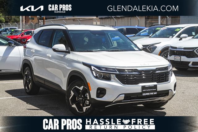 Snow White Pearl 2026 Kia Seltos SUV / Crossover Front-Wheel Drive Continuously Variable Transmission