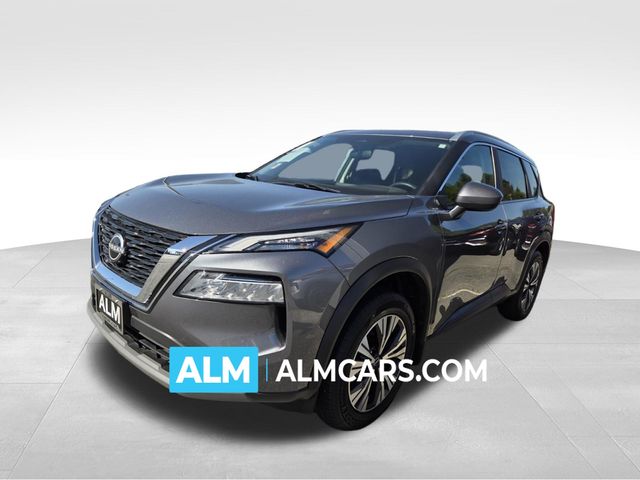 Gray (Gun Metallic) 2023 Nissan Rogue SV AWD SUV / Crossover All-Wheel Drive Continuously Variable Transmission