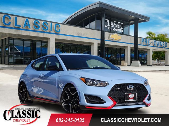 Performance Blue 2022 Hyundai Veloster N Coupe Front-Wheel Drive 8-Speed Manual
