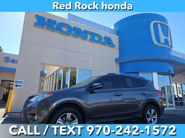 Magnetic Gray Metallic 2015 Toyota RAV4 SUV / Crossover All-Wheel Drive 6-Speed Automatic