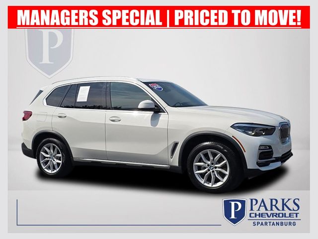 Alpine White 2020 BMW X5 SUV / Crossover Rear-Wheel Drive 8-Speed Automatic
