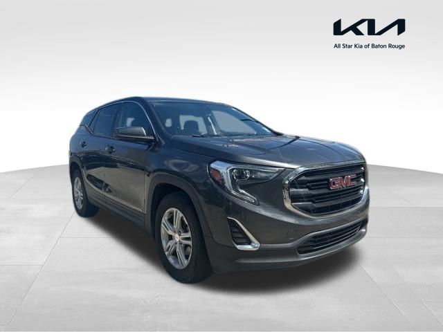 Graphite Gray Metallic 2020 GMC Terrain SLE FWD SUV / Crossover Front-Wheel Drive 9-Speed Automatic