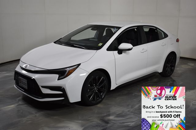 Ice Cap 2025 Toyota Corolla Sedan Front-Wheel Drive Continuously Variable Transmission