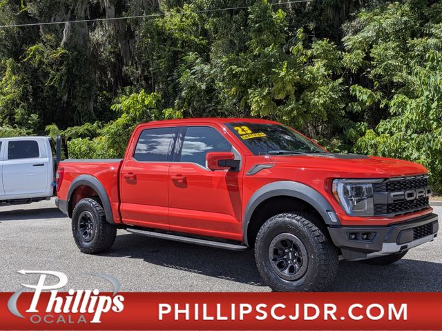 Code Orange Metallic 2023 Ford F-150 Pickup Truck Four-Wheel Drive Automatic