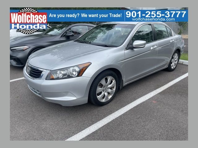 Alabaster Silver Metallic 2010 Honda Accord Sedan Front-Wheel Drive 5-Speed Automatic Overdrive