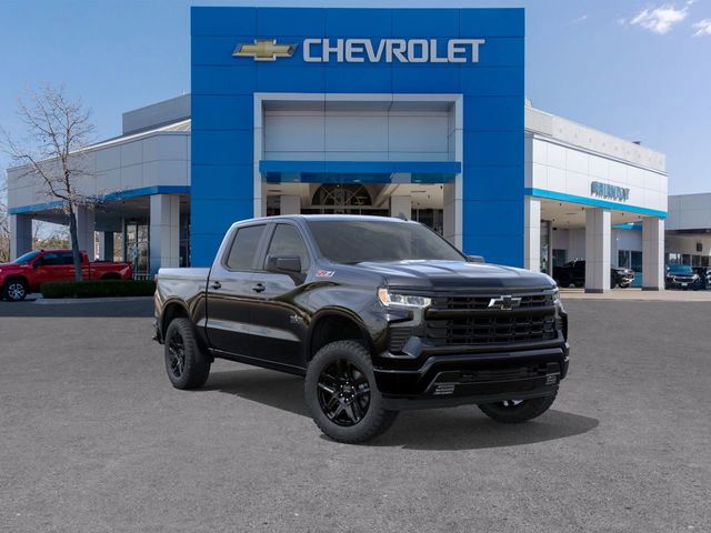 Black 2026 Chevrolet Silverado 1500 Pickup Truck Four-Wheel Drive Automatic