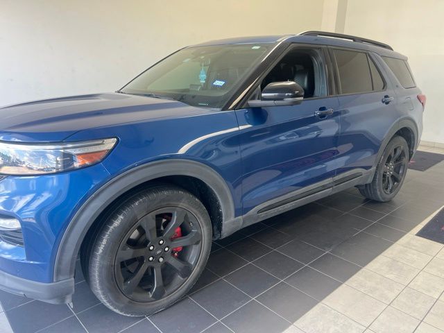 2023 Ford Explorer ST Blue at Joe Myers Mazda Kia