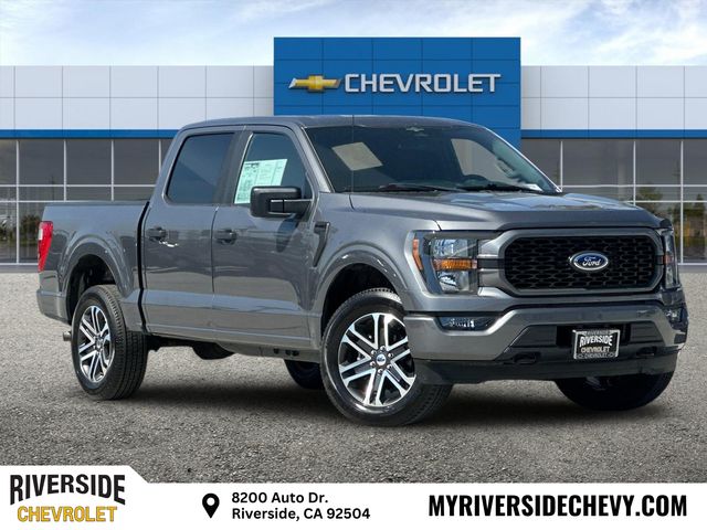 Carbonized Gray Metallic 2023 Ford F-150 XL SuperCrew 4WD Pickup Truck Four-Wheel Drive Automatic