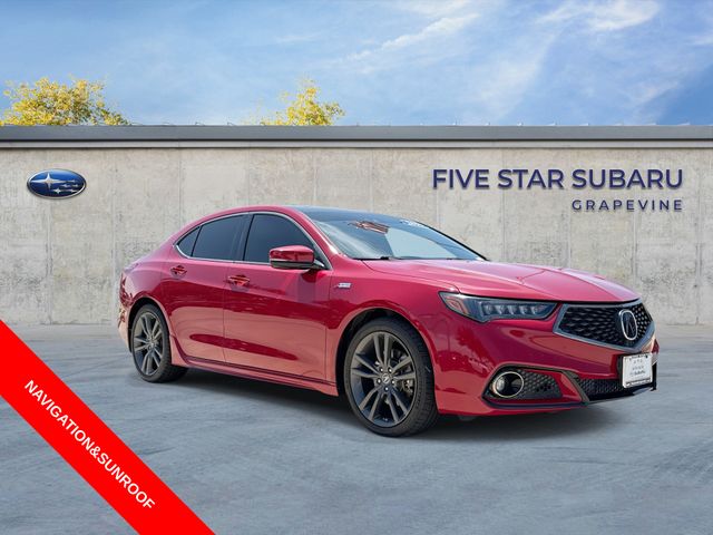 San Marino Red 2019 Acura TLX Sedan 9-Speed Automatic