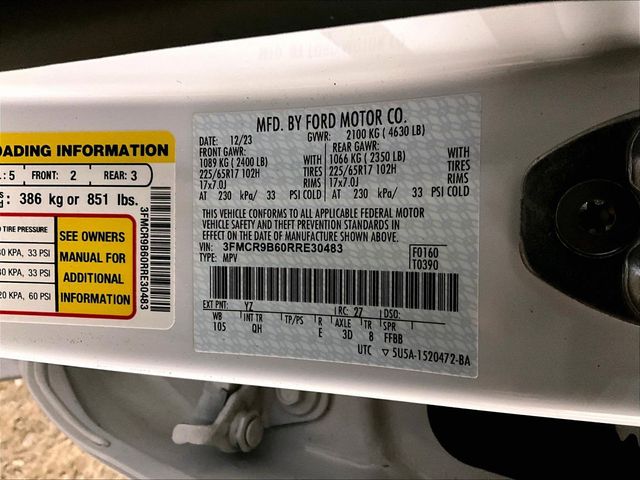 2024 Ford Bronco Sport Big Bend White at Bob Ruth Ford