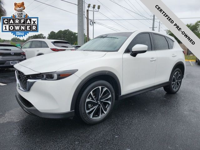 2023 Mazda CX-5 2.5 S Premium Plus Package White at Lugoff Nissan
